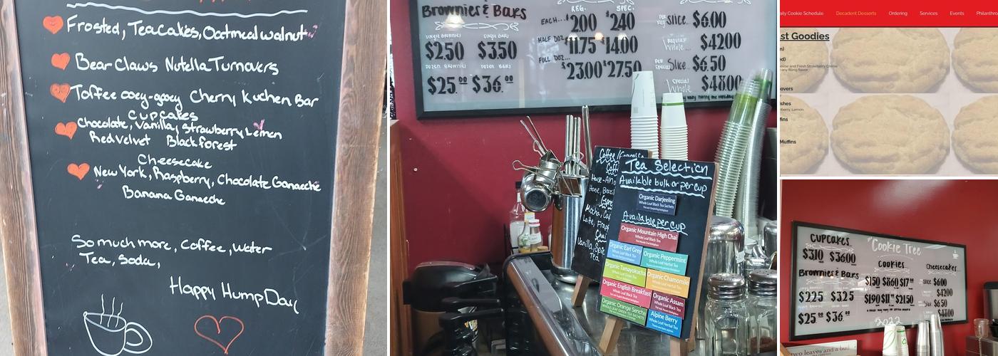 The Cookie Tree Menu