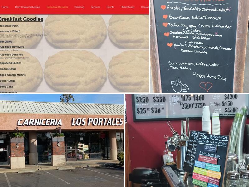 The Cookie Tree Menu