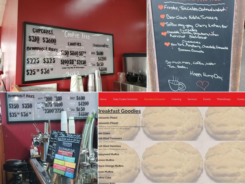 The Cookie Tree Menu