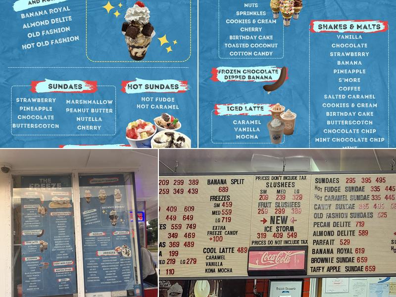 The Freeze Menu