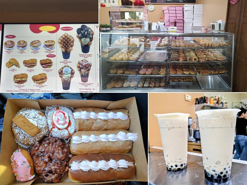 Hilltop Donut Shop Menu