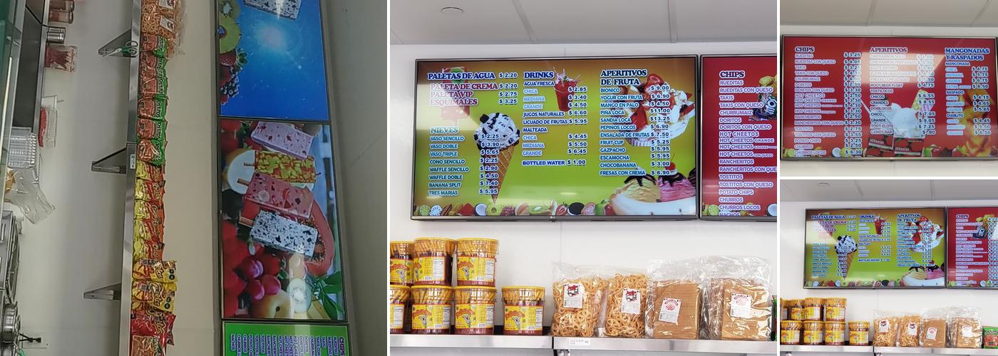 La Michoacana All Natural Menu