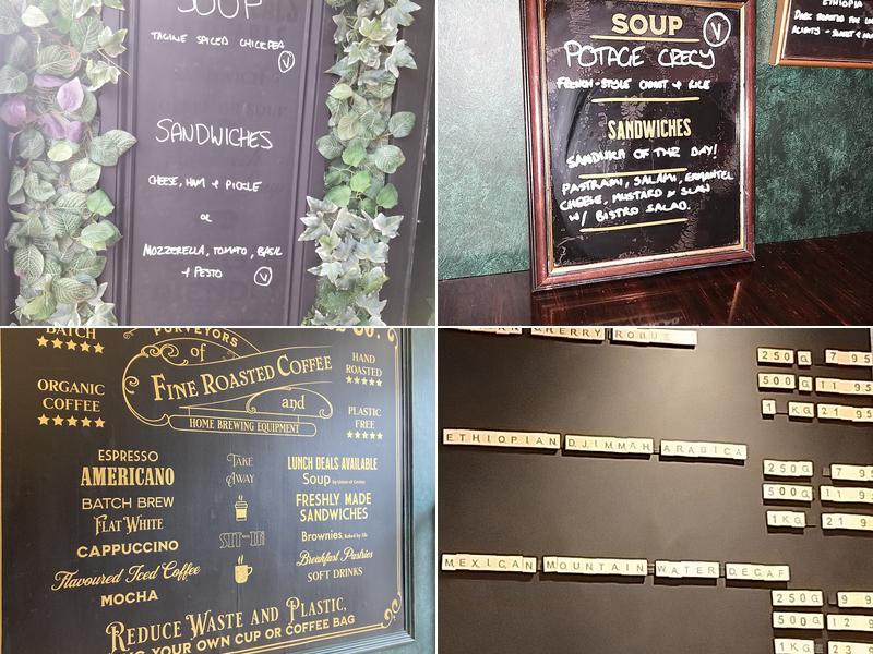 Throat Punch Coffee Company Menu