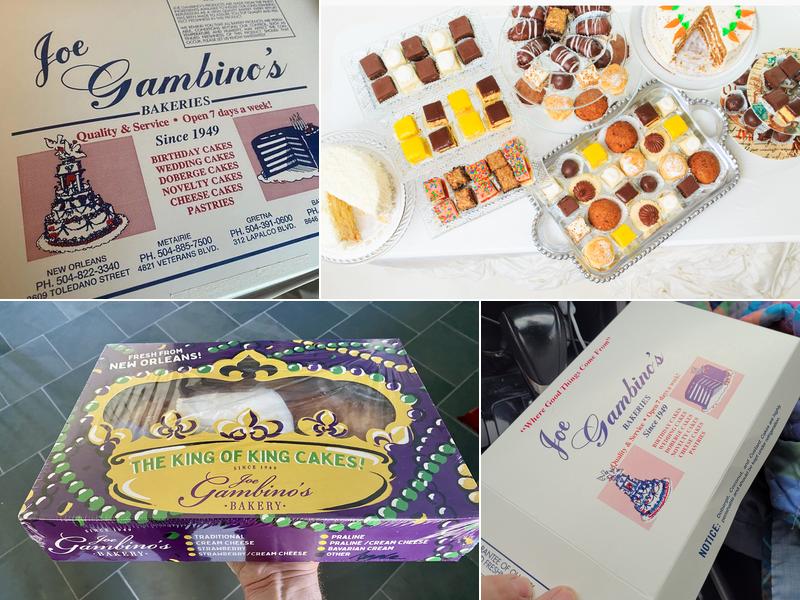 Gambino's Bakery Menu