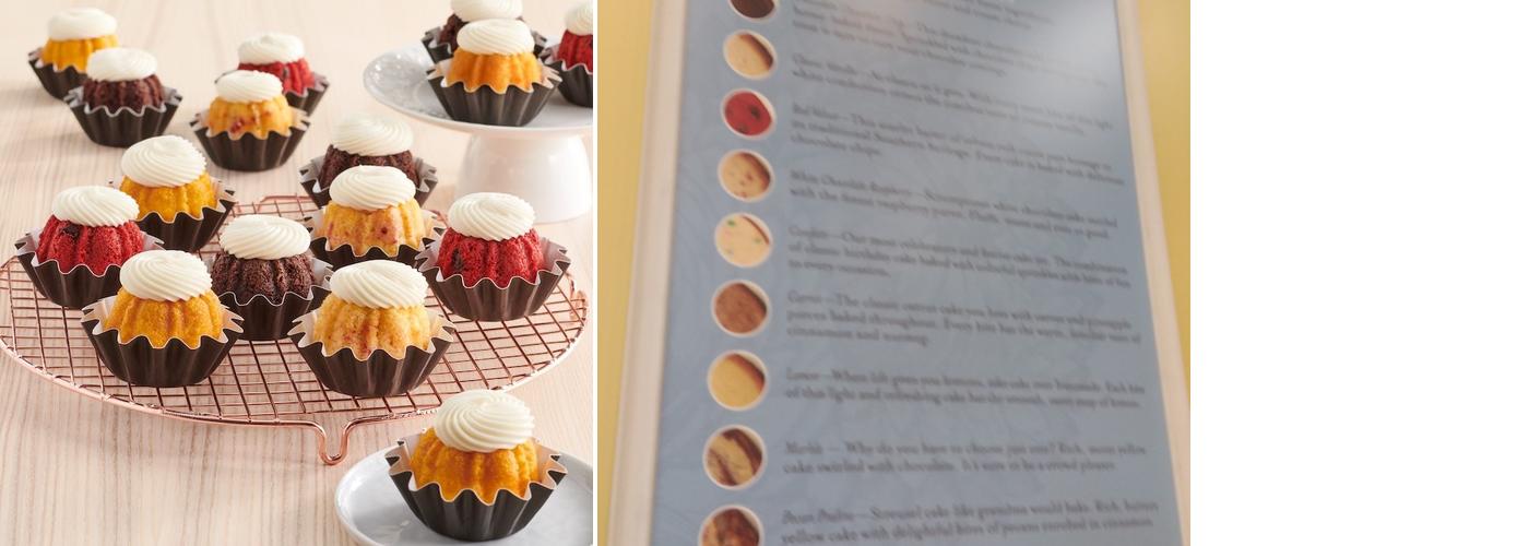Nothing Bundt Cakes Menu