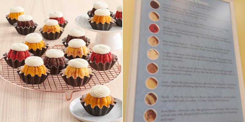 Nothing Bundt Cakes Menu