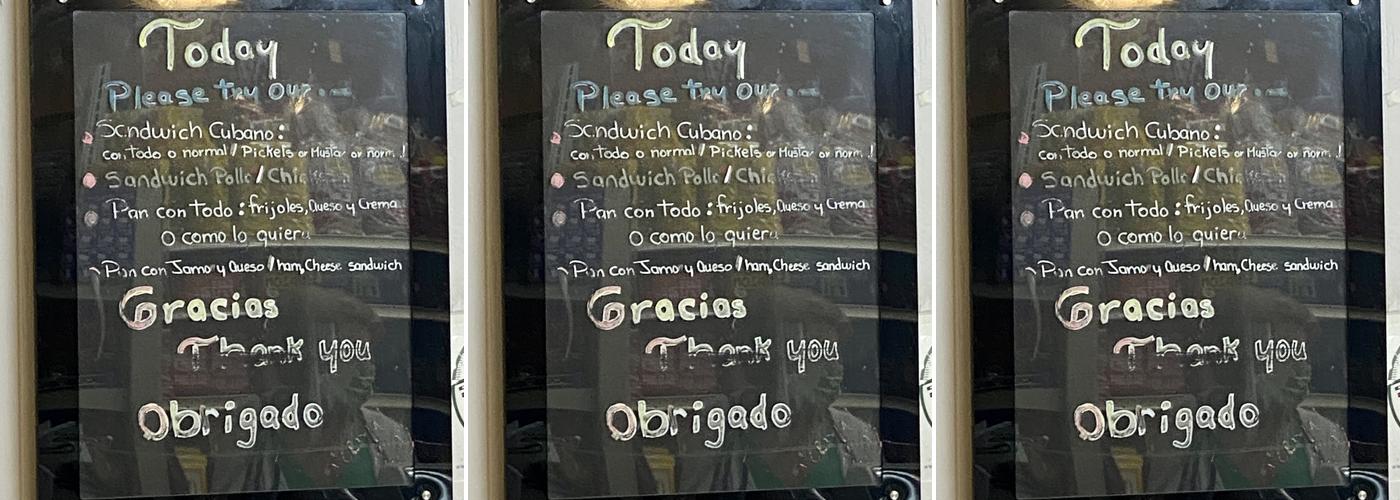 Norma's Sweets Bakery Menu