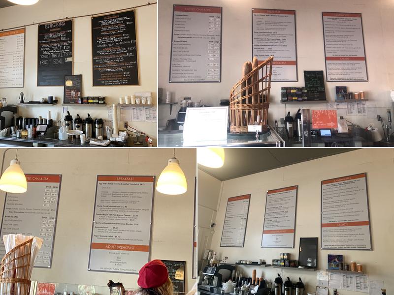 Gracious Bakery Menu