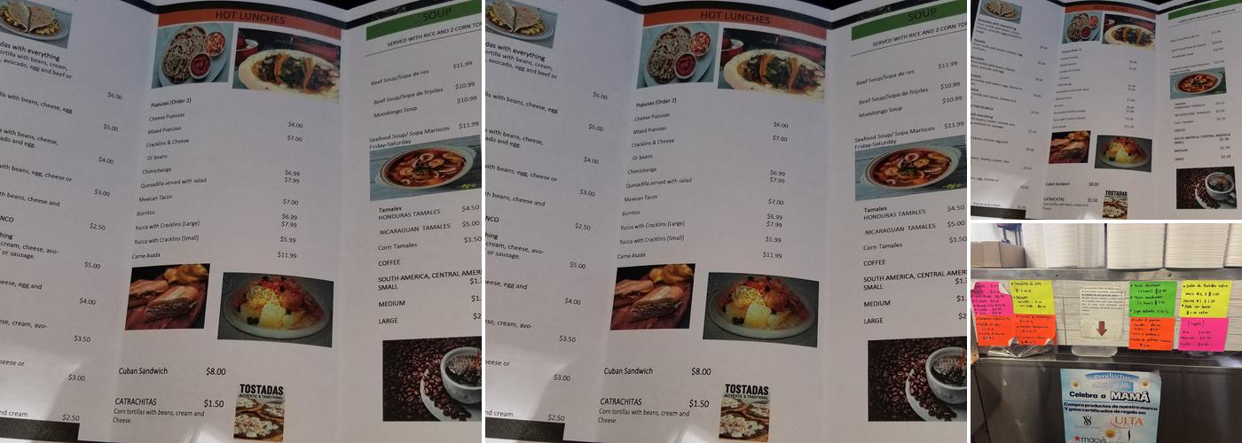 Norma's Sweets Bakery Menu