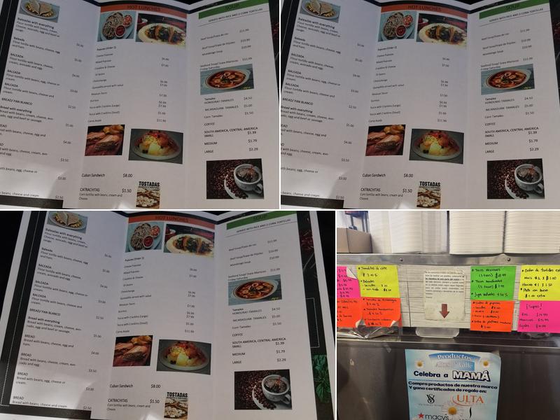 Norma's Sweets Bakery Menu