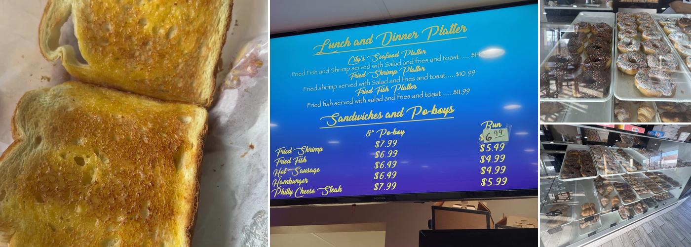 City Donuts & Café Menu