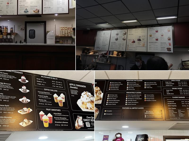 Graeter's Ice Cream Menu