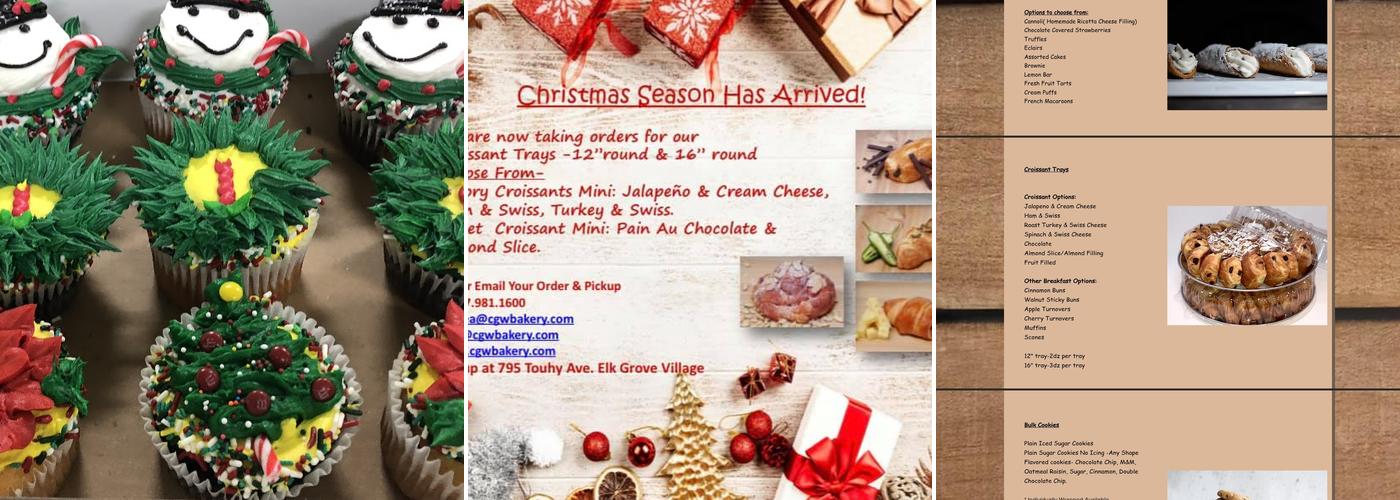 Chicago Gourmet Wholesale Bakery Menu