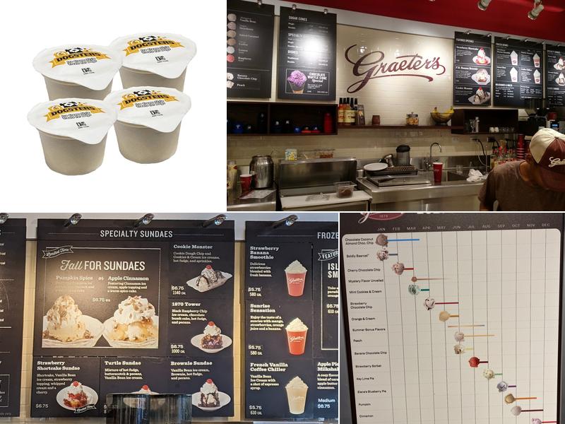 Graeter's Ice Cream Menu