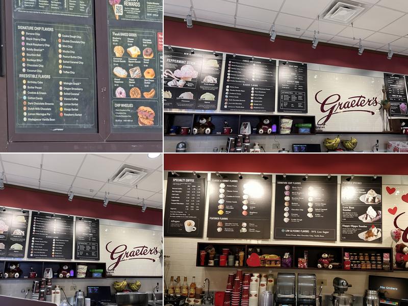 Graeter's Ice Cream Menu