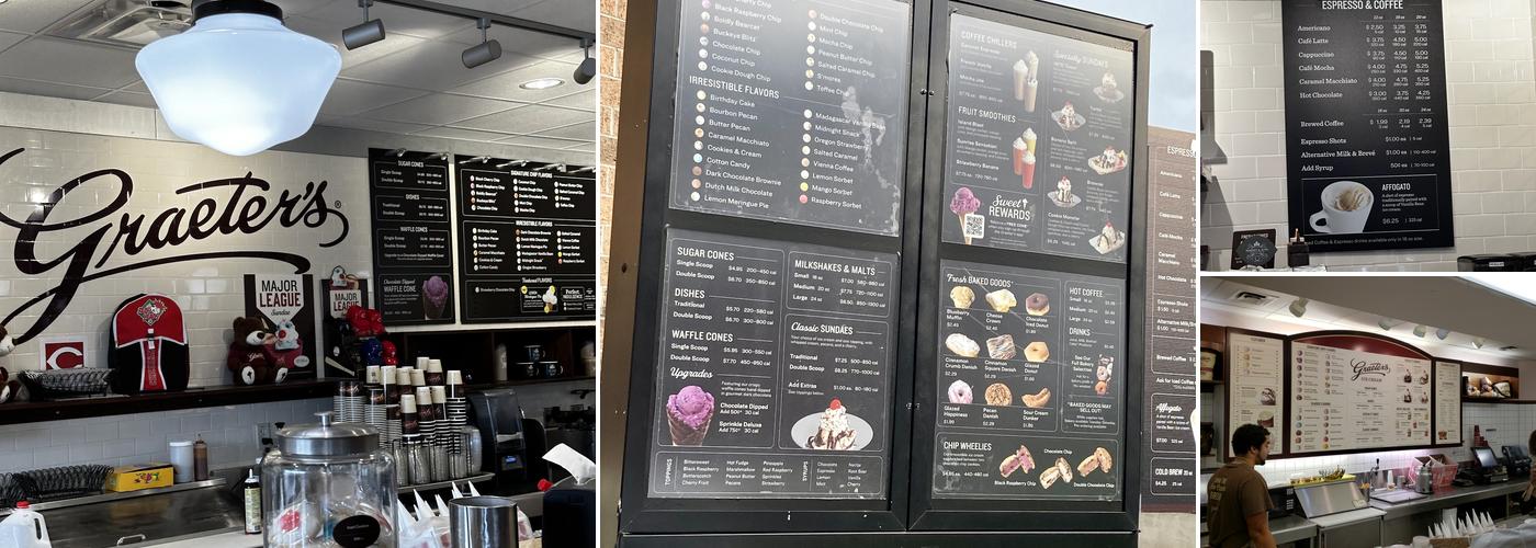 Graeter's Ice Cream Menu