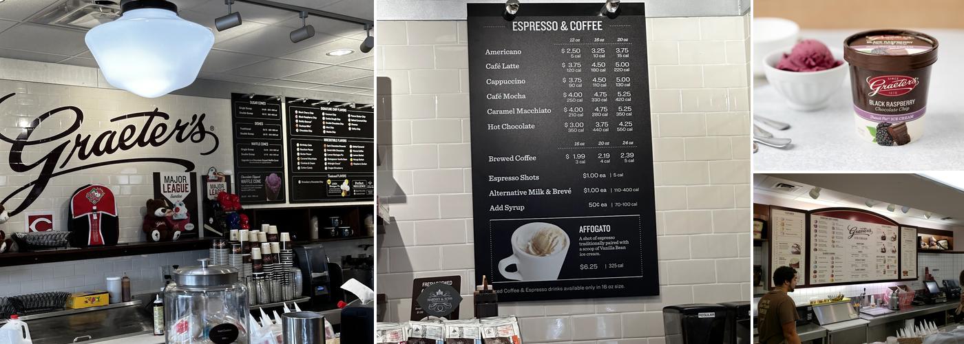 Graeter's Ice Cream Menu