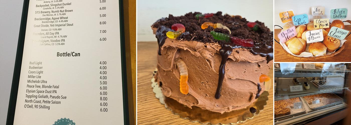 The Bake Shoppe Menu