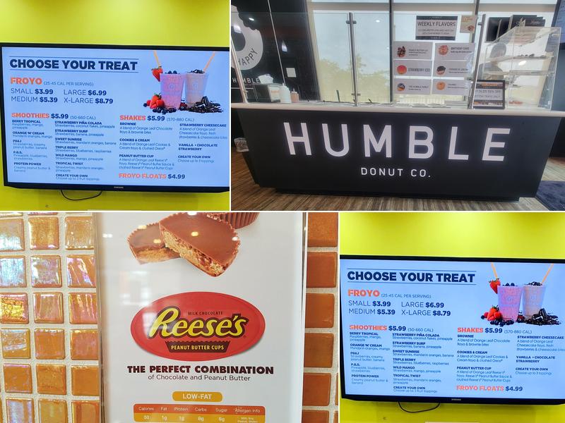 Orange Leaf Frozen Yogurt Menu