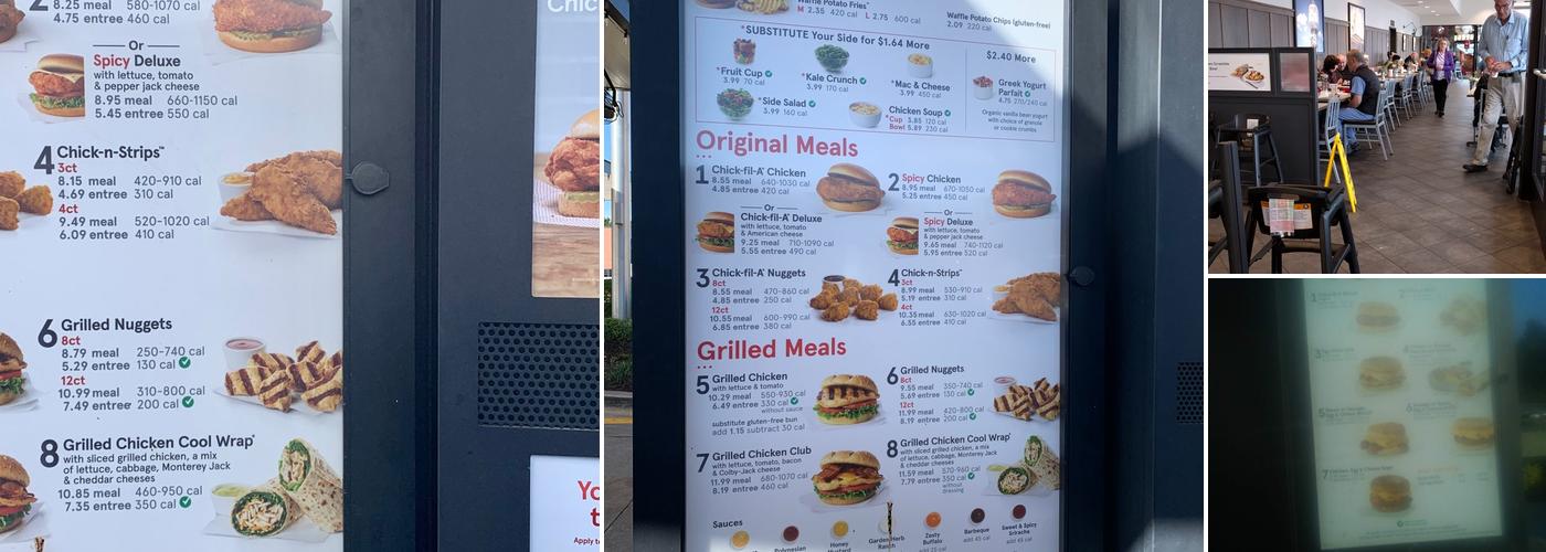 Chick-fil-A Menu