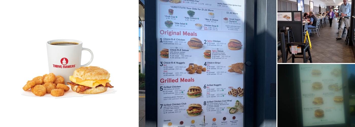 Chick-fil-A Menu