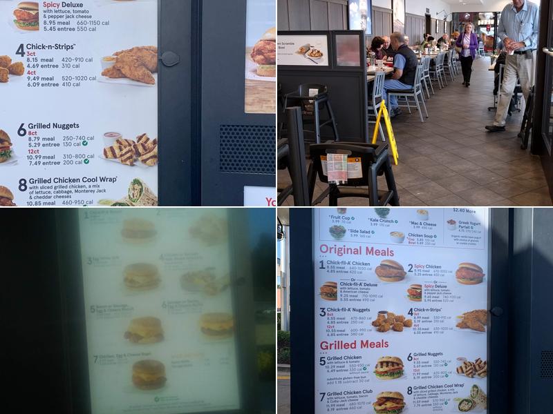 Chick-fil-A Menu