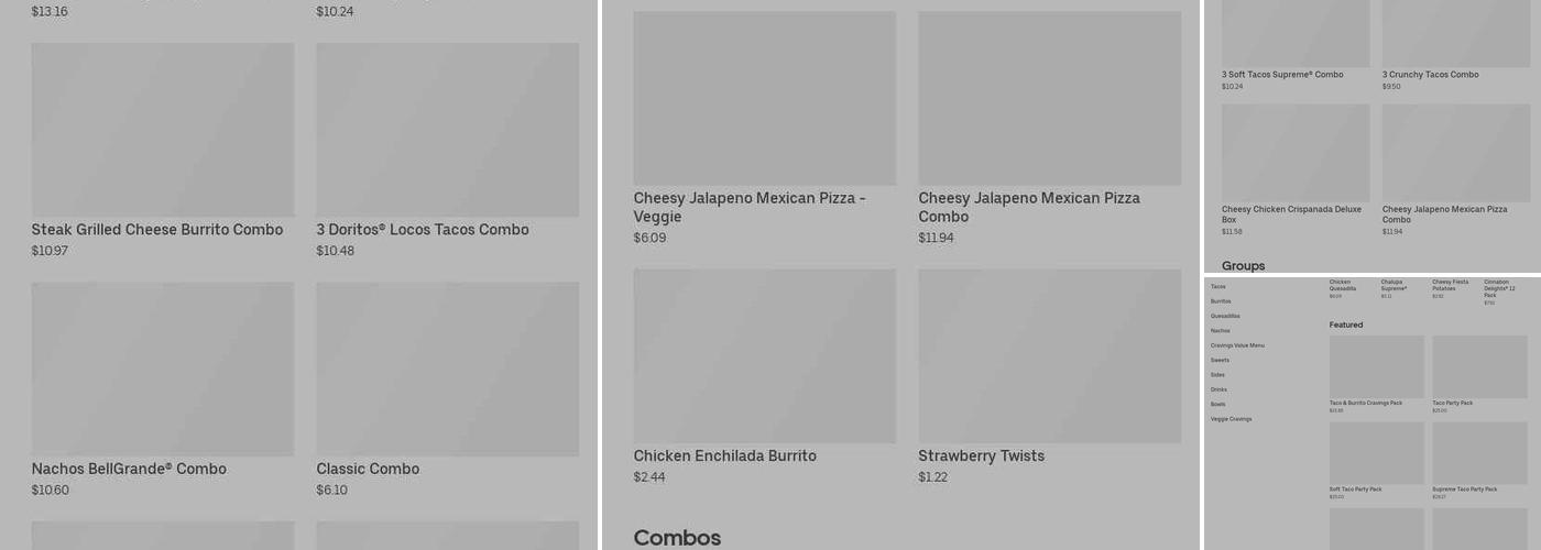 Taco Bell Menu