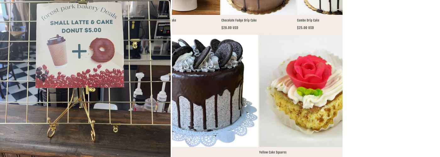Forest Park Bakery Menu