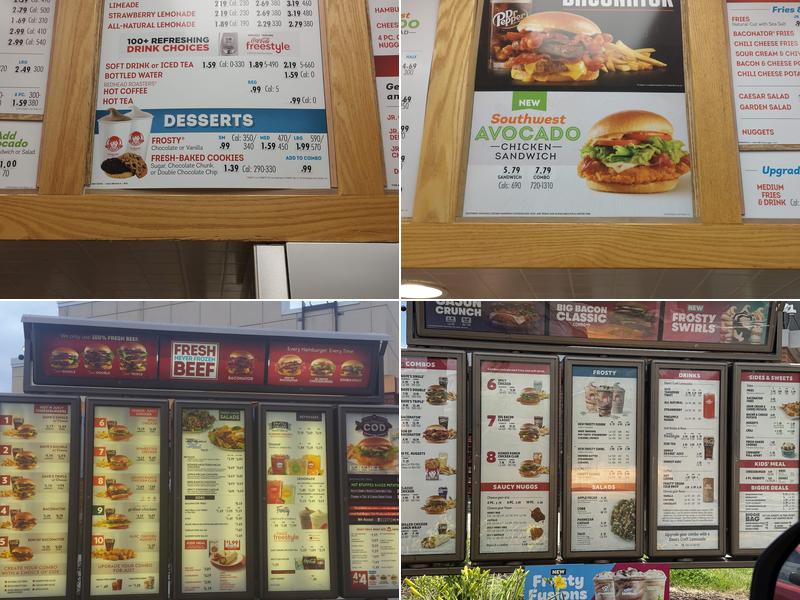 Wendy's Menu