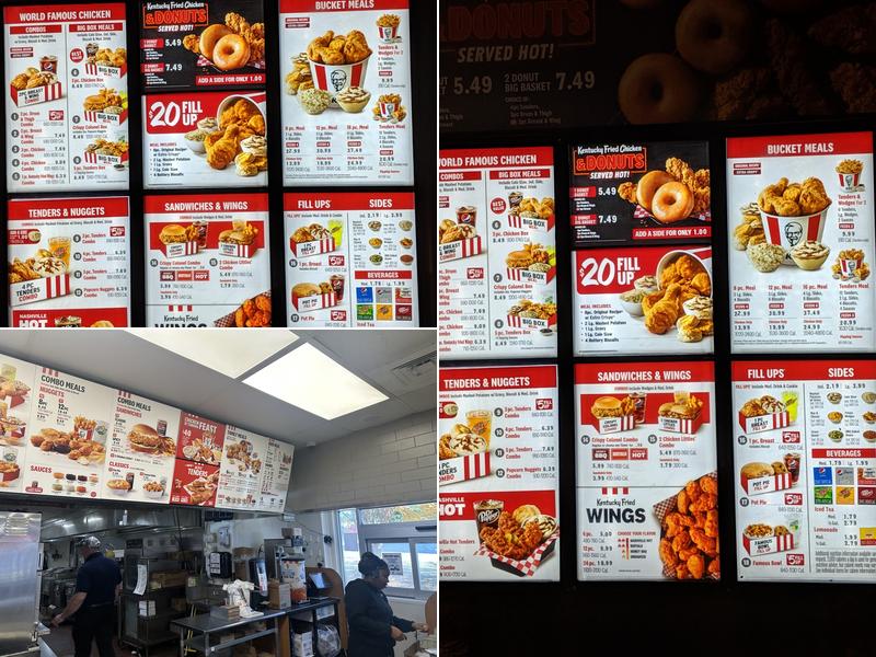 KFC Menu