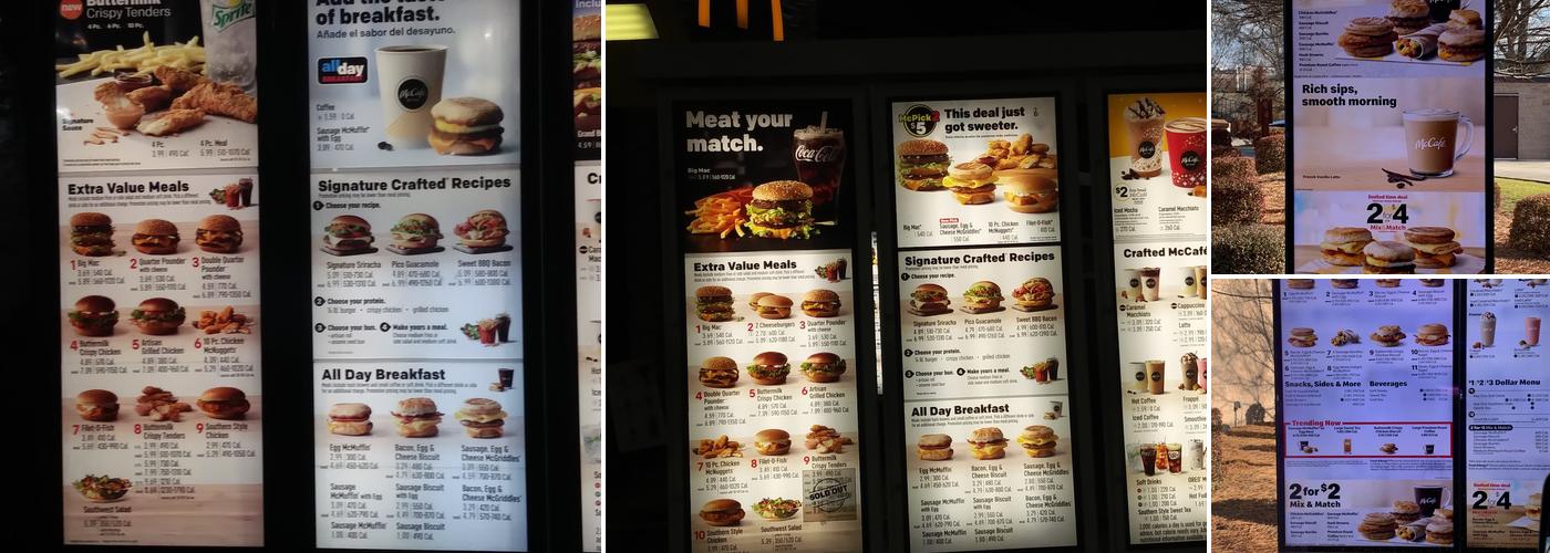 McDonald's Menu