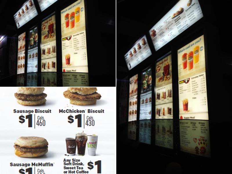 McDonald's Menu