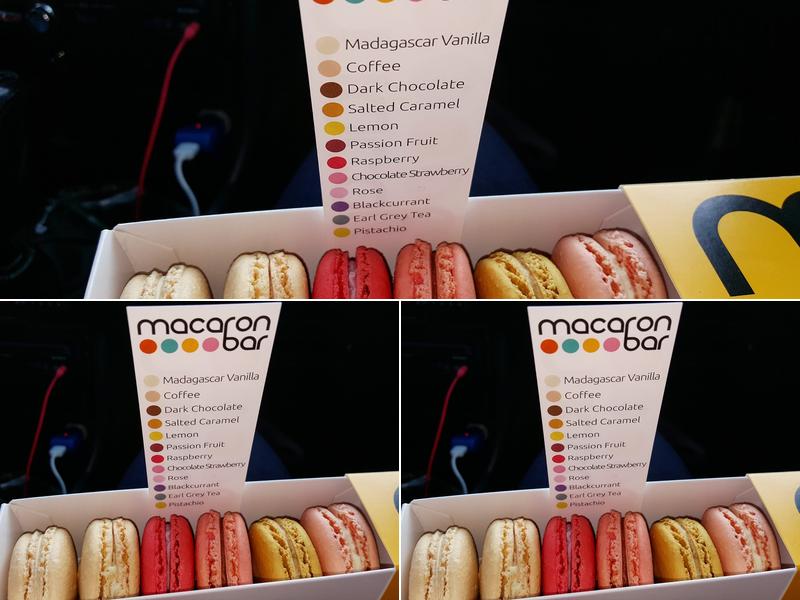 Macaron Bar Menu