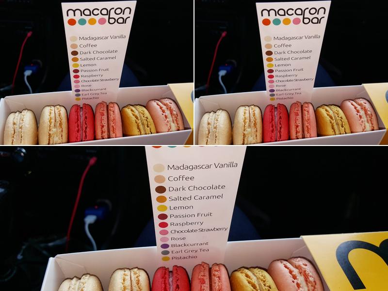 Macaron Bar Menu