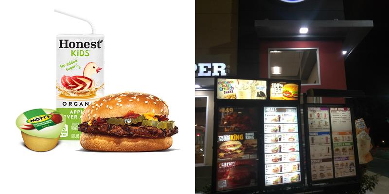 Burger King Menu