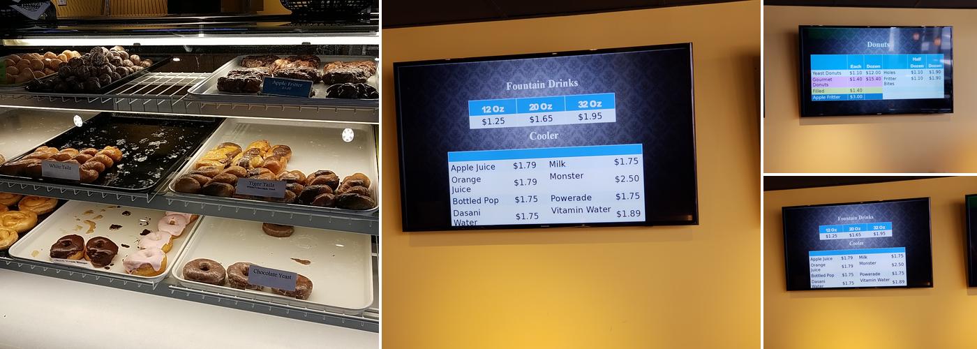 Jack's Donuts of Greenfield Menu