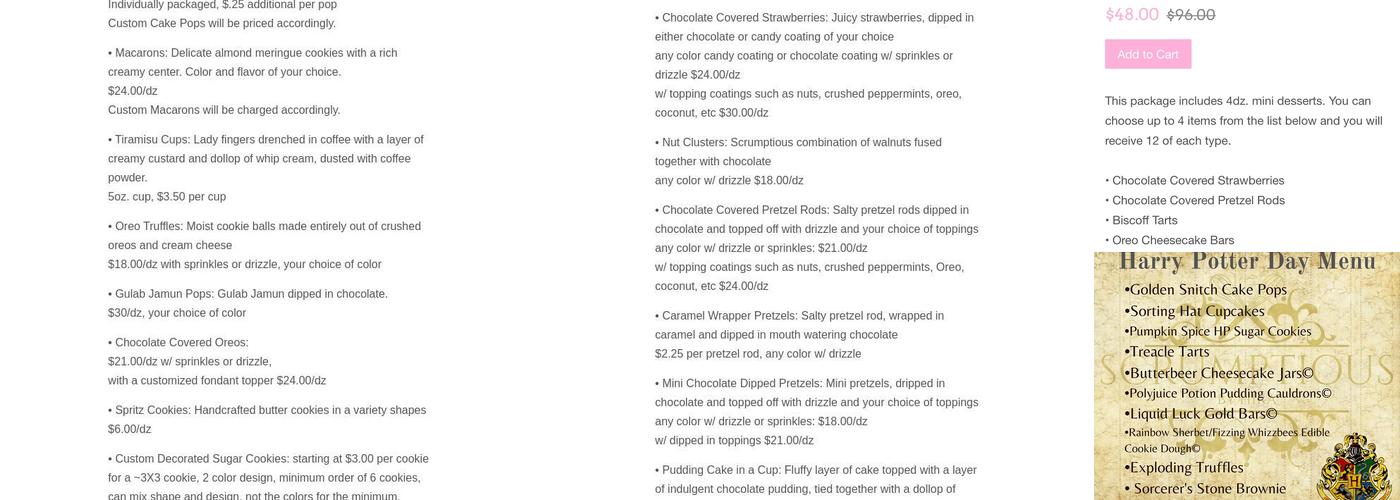 Scrumptious by Hira Menu