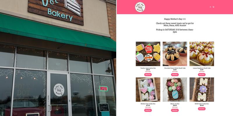 Polka Dot Bakery Menu