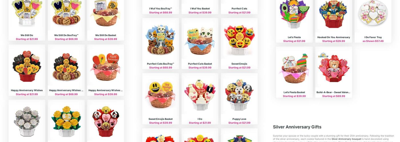 Cookies & Cupcake By Design Menu