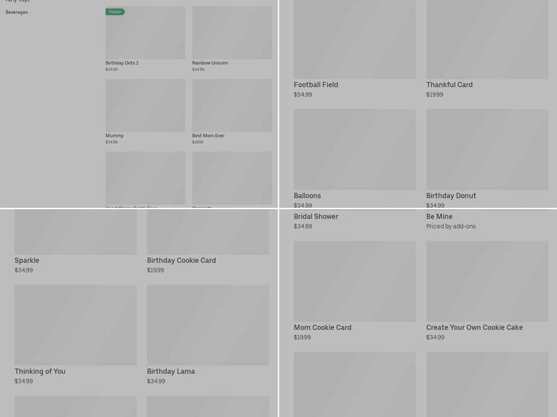 Mrs. Fields Northwest Train Station Menu