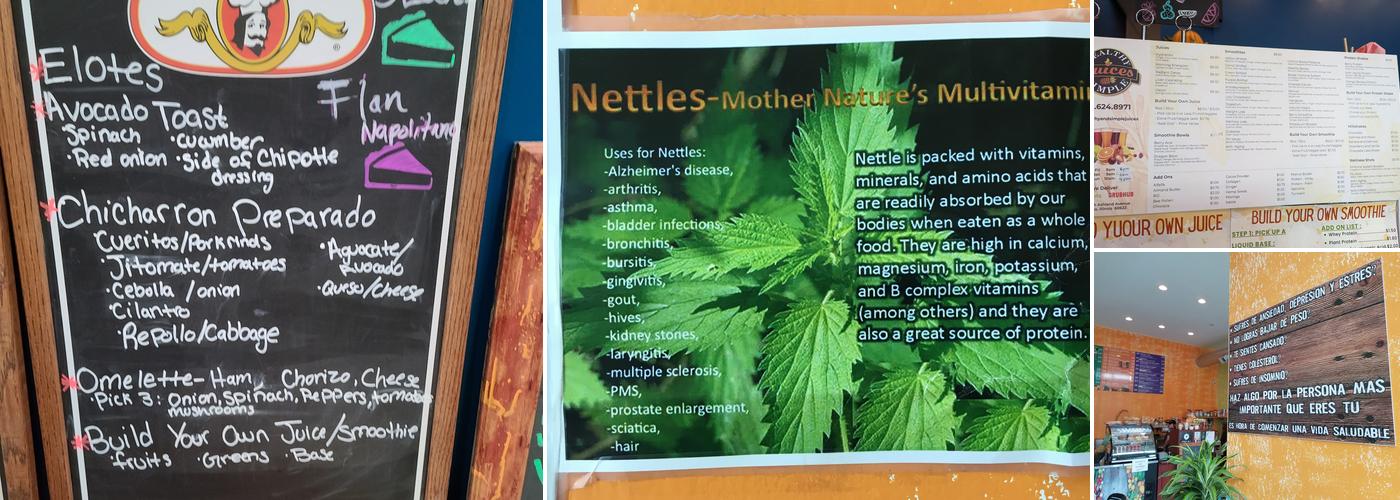 Healthy and Simple Juices Menu