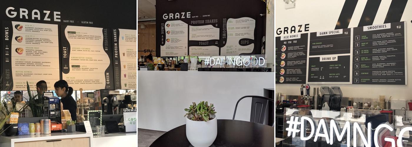 GRAZE - River North (Studio Three) Menu