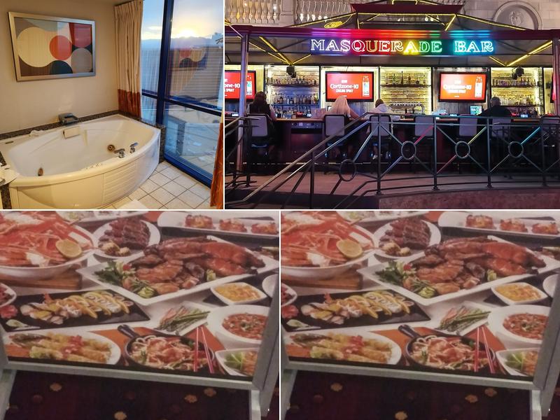 Masquerade Village At the Rio Menu