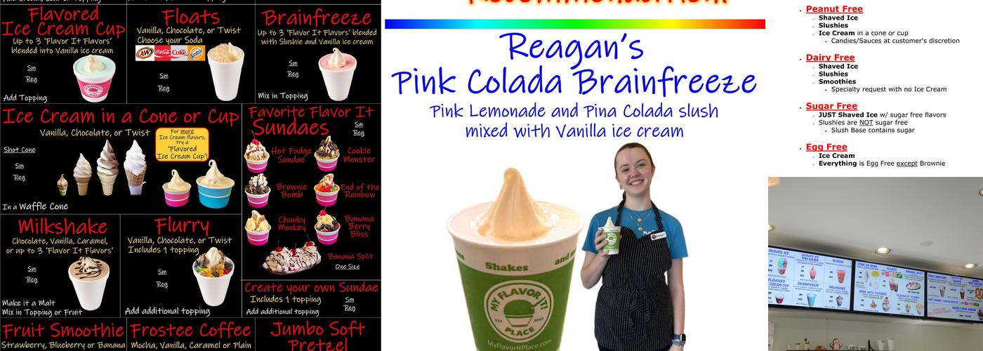 My Flavor It! Place - Wauconda Menu