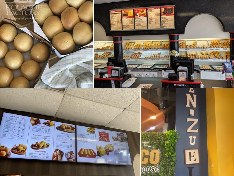 Kolache Factory Menu