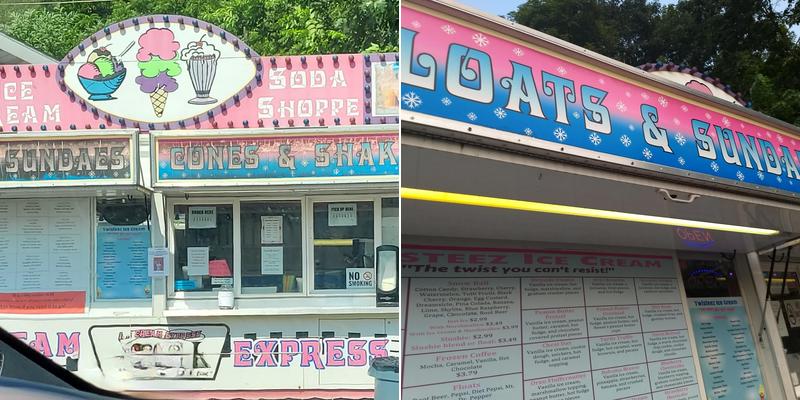 Twisteez Ice Cream Menu