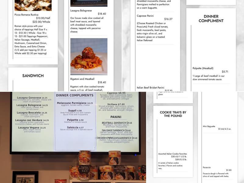 Stacco House by Mammamia Menu