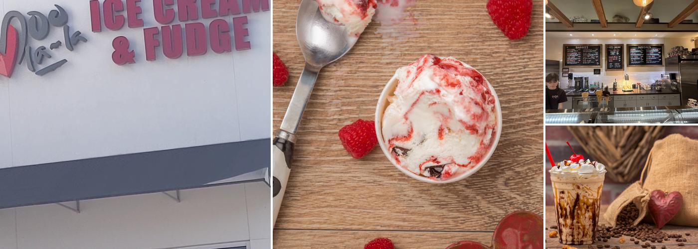 Moo La La Ice Cream & Fudge Menu