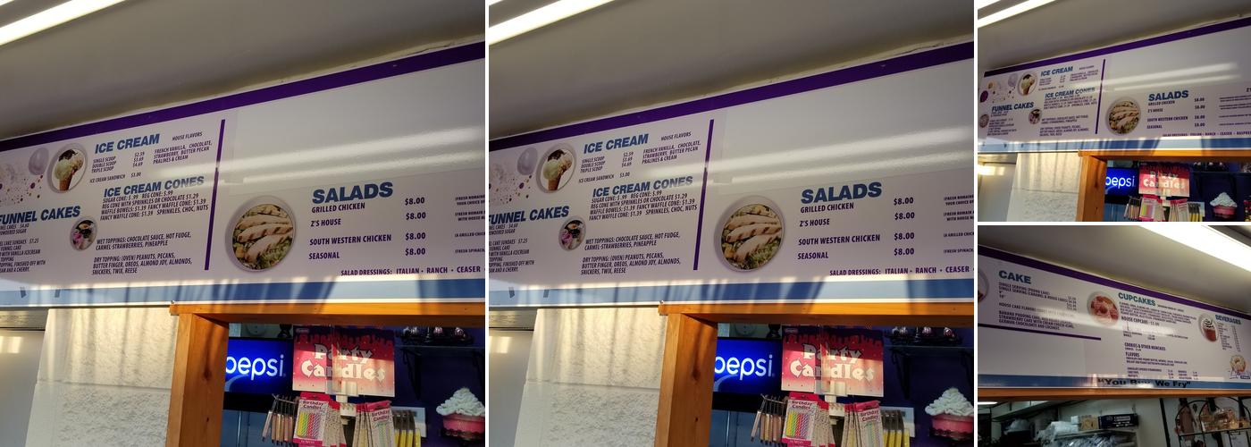 Z's SHAKES & CAKES Menu