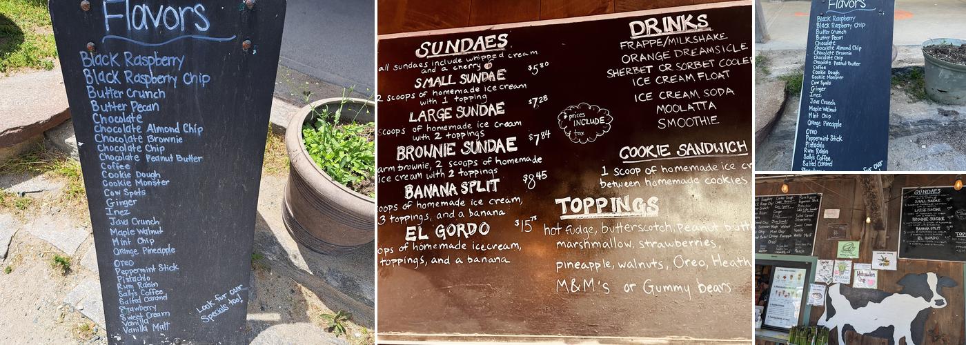 Flayvors of Cook Farm Menu